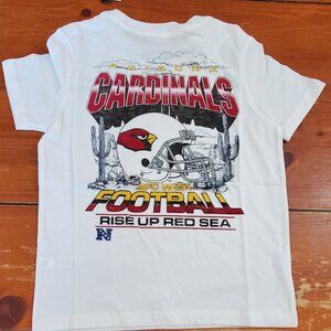 Arizona Cardinals Graphic T-Shirt for Kids by NFL Team Apparel Size 6/7 NWT